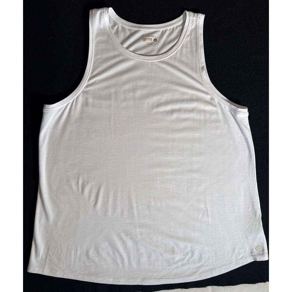 Lilly Pulitzer Luxletic White Size XL Athletic Tank Top Sleeveless EUC Active
